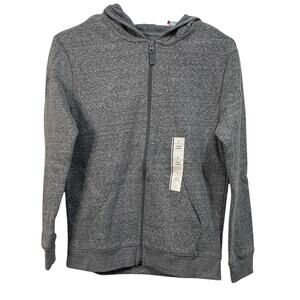 Cat & Jack Gray L Zip Up Hoodie